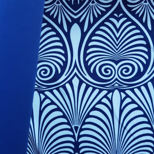 Badelycra uni tiefblau – Bild 2