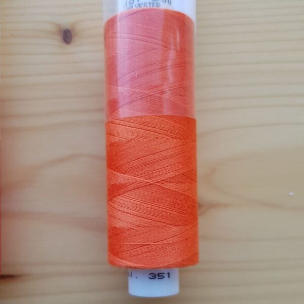 Nähfaden Nr. 351 orange (500 m), Toldi, Stärke 120