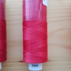 Nähfaden Nr. 365 rot (500 m), Toldi, Stärke 120