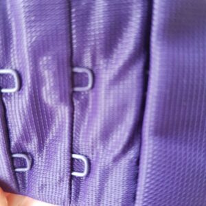 BH Verschluss, violet, 3 x 3, ca. 5,5 cm breit