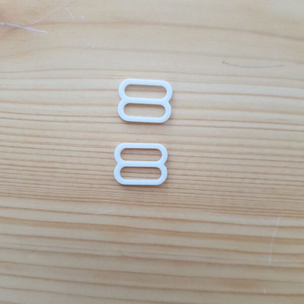 2 Stk. Schieber 10 mm, weiss