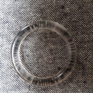 Dekorationsring 21 mm klarsichtig